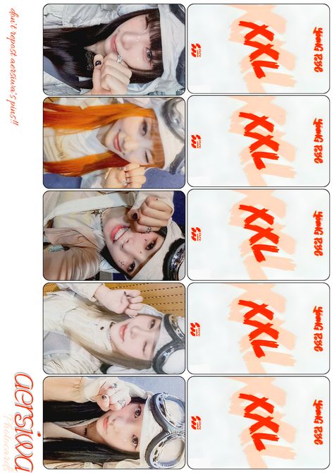 Kpop Lomo Card Printable, Stickers Kpop, Pc Template, Kpop Photocard, Lomo Card, Photo Cards, Girl Group, Sofa, Pink