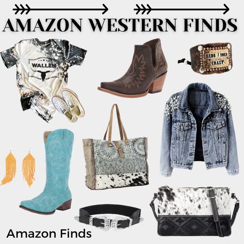 Amazon Western Finds! Western outfit | Girls night outfit | Concert outfit Ladies Western Wear Outfits, Western Wear Outfits Casual, Ladies Western Wear, Girls Night Outfit, Outfit Concert, Western Wear Outfits, Outfit Night, Western Outfit, Western Wear For Women