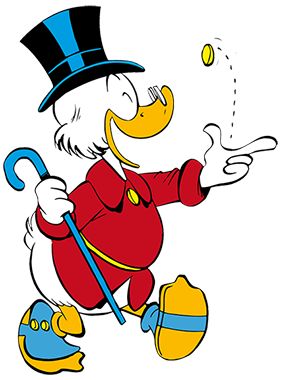 Dagobert Duck wirft einen Taler in die Luft Dagobert Duck, Cartoons 80s 90s, Easy Disney Drawings, Uncle Scrooge, Duck Cartoon, Disney Cartoon Characters, Scrooge Mcduck, Duck Tales, Walt Disney Animation Studios