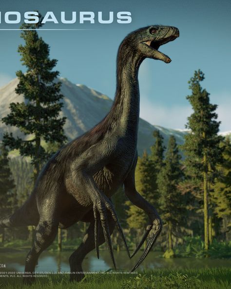 Therizinosaurus | Jurassic World Evolution Wiki | Fandom Jurassic World Therizinosaurus, Therizinosaurus Art, Jurassic World Evolution 2, Evolution Of Life, Jurassic World 3, Evolution Art, Jurassic World Evolution, Dinosaur Era, Prehistoric Wildlife