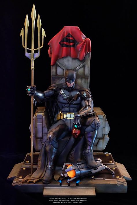 Batman: Contingency Plan. 3D figure - Barruz Studio Figures Reference, Batman Statue, Batman Stuff, Batman Poster, 3d Cnc, Pahlawan Marvel, Im Batman, Batman Universe, Bd Comics