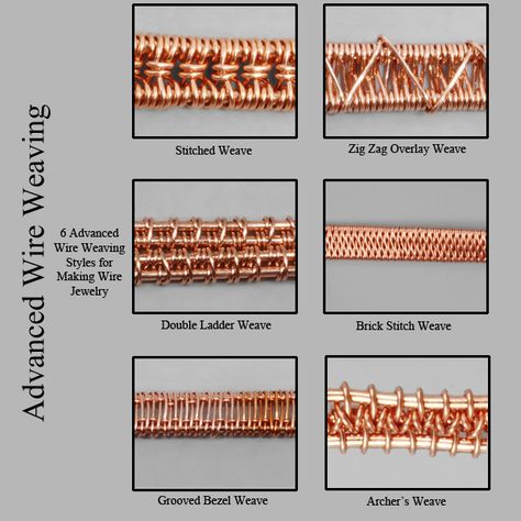 New Tutorial - Advanced Wire Weaving by Gailavira Wire Weaving Techniques, Weaving Wire, Jewelry Tutorials Free, Wire Weaving Tutorial, Wire Tutorials, Wire Wrapping Techniques, Wire Wrapping Tutorial, Wire Wrap Jewelry Designs, Wire Wrapped Jewelry Diy