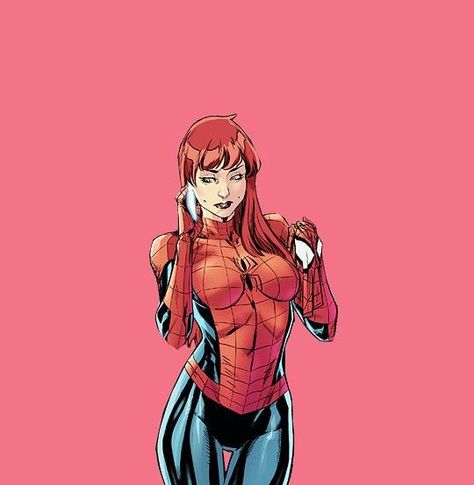 Mary Jane Fanart, Spider Man Comics, Black Cat Marvel, Spiderman Artwork, Spider Girl, Marvel Spiderman Art, Marvel Comic Universe, Spiderman Comic, Spider Woman