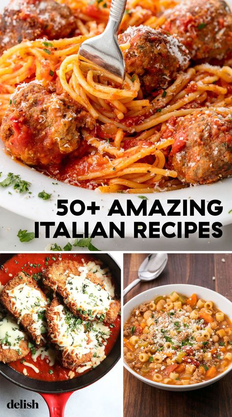 Italian Recipes Pasta, Italian Dinner Recipes, Italian Recipes Traditional, Italian Pasta Recipes, Italian Recipes Easy, Recipes Pasta, Italian Dinner, Easy Italian, Italian Recipes Authentic