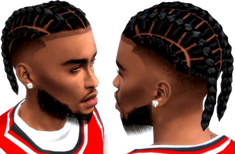 Sims 4 Cc Black Male Hair Braids, Sims 4 Cc Black Guy Hair, Sims 4 Black Male Hair, Sims 4 Black Hair Cc Male, Sims 4 Cc Black Male Hair, Sims 4 Afro Hair Male, Sims 4 Afro Hair, Male Sims, Afro Hairstyles Men