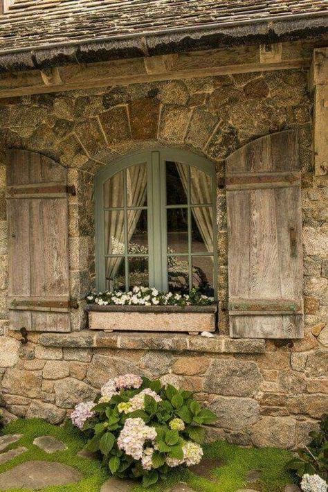 French Country Rug, French Country Living, French Country Bathroom, Rustic French Country, French Country Farmhouse, Shutters Exterior, French Cottage, French Country Cottage, Farmhouse Exterior