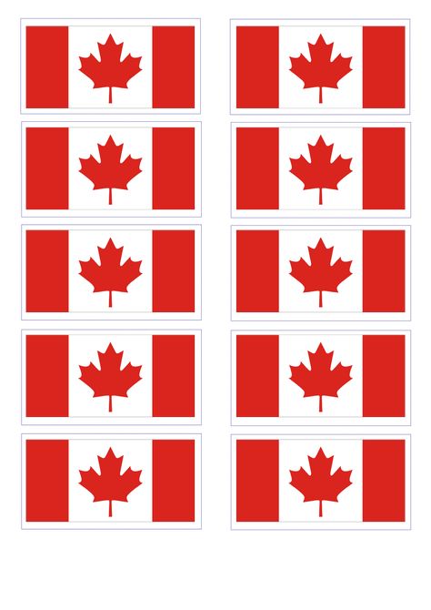 Looking for a Canada flag template? Download this free printable flag of Canada template A4 flag, A5 flag, 8 and 21 flags on one A4 page. Canada Day Flag, Canada Stickers, Canadian Party, Canada Day Crafts, Canada Party, Canada Project, Flag Of Canada, Flag Template, Lap Book