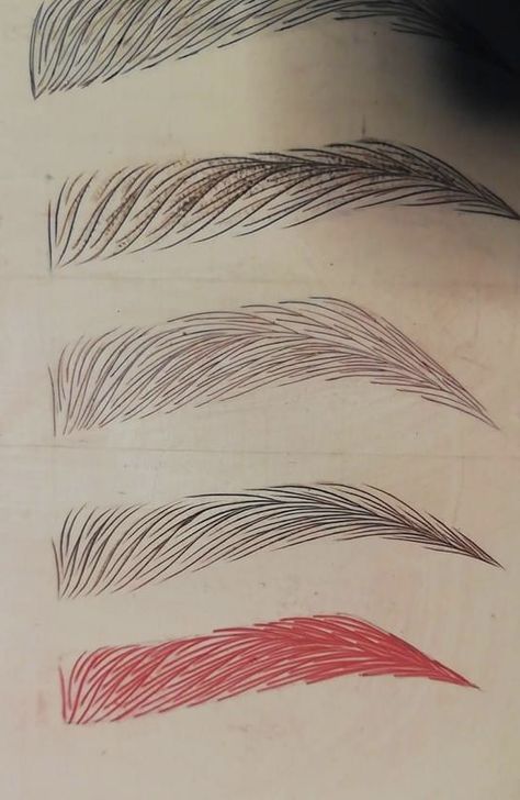 Brow Template, Makeup Artist Bag, Full Body Massage Techniques, Ombre Eyebrows, Phi Brows, Eyebrow Design, Brow Tattoo, Nail Salon Design, How To Draw Eyebrows