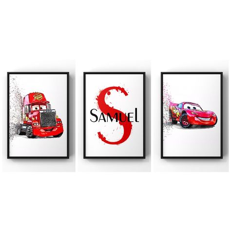 Cars Baby Nursery, Cars Nursery, Car Themed Nursery, Car Room Decor, Boys Nursery Decor, Car Nursery, Car Room, Nursery Rooms, Car Prints