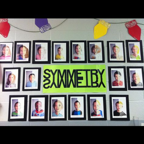 Symmetry Art, Math Time, Math Projects, Math Geometry, Math Art, 4th Grade Math, Middle School Art, 3rd Grade Math, Middle School Math