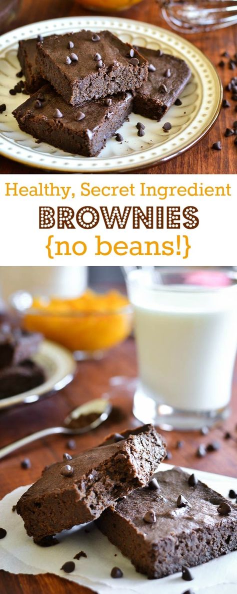 21 Day Fix Secret Ingredient Brownies {No Beans!} 21 Day Fix Desserts, 21 Day Fix Snacks, 21 Day Fix Diet, Perfect Brownies, Ketogenic Desserts, Clean Dessert, Sweet Easy, Beachbody Recipes, Healthy Diets