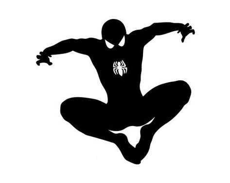 spiderman Spiderman Stickers, Superhero Books, Spiderman Svg, Logo Silhouette, Spiderman Spider, Projets Cricut, Book Folding Patterns, Book Folding, Silhouette Art