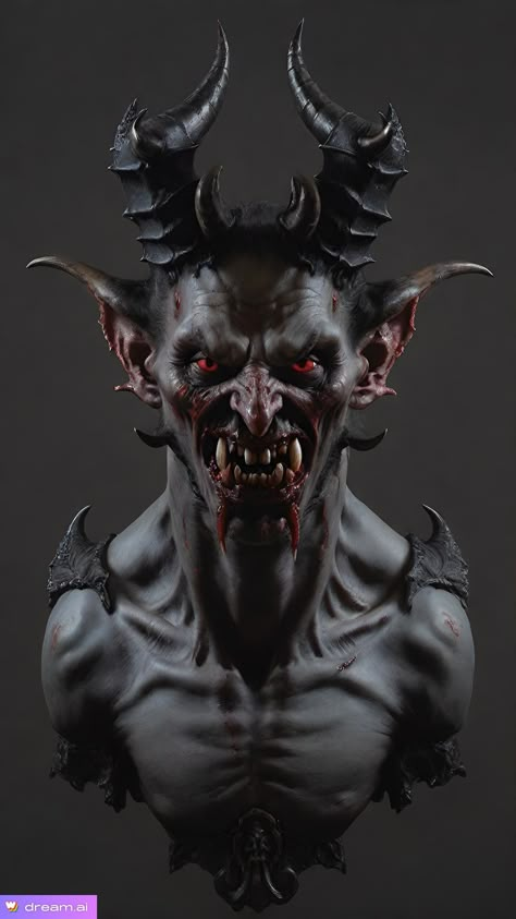 Realistic Devil flesh Dark Fiction, Dnd Homebrew, Devil Mask, Video Game Design, Types Of Makeup, Scary Makeup, Fiction Book, Goth Beauty, Alien Art