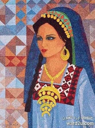 Egyption folklore  , upper Egypt women Upper Egypt Women, Coin Headpiece, Egyptian Folklore, Learn Oil Painting, Egyptian Drawings, Egyptian Heritage, Egyptian Accessories, Modern Egypt, Art Deco Artists