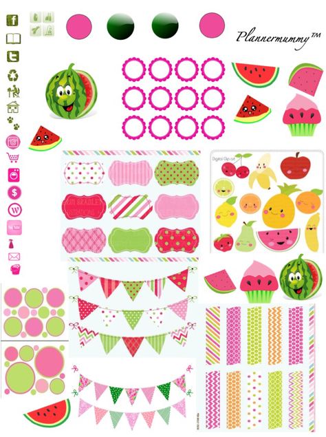 Bolo Picnic, Fruit Party Theme, Tutti Fruity Party, Twotti Fruity, Watermelon Theme, Fruit Birthday Party, Watermelon Seed, Watermelon Baby, Fruit Birthday