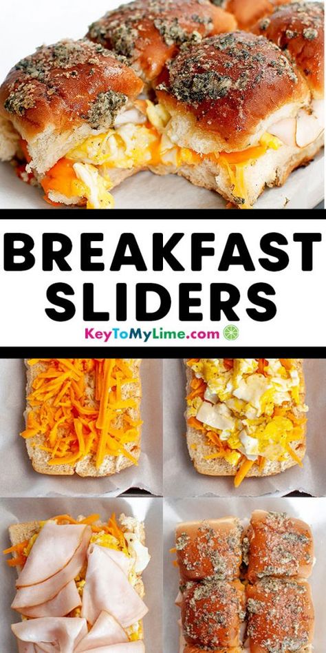 Breakfast ideas, breakfast meal prep, breakfast sandwich, breakfast sandwich recipes, breakfast sliders, breakfast sliders Hawaiian rolls, breakfast sliders make ahead, breakfast sliders bacon, breakfast sliders sausage, breakfast sliders for a crowd, breakfast sliders ham and cheese, breakfast sliders easy, best breakfast sliders, tailgate breakfast sliders, baked breakfast sliders, mini breakfast sliders, breakfast sliders turkey | #sliders #breakfastsliders #breakfastsandwich keytomylime.com Meal Prep Sliders, Savory Breakfast Ideas For A Crowd, Mini Breakfast Sandwiches, Sliders Tailgate, Make Ahead Breakfast Sliders, Ham And Cheese Breakfast Sliders, Hawaiian Rolls Breakfast, Sliders Ham And Cheese, Sandwich Recipes Breakfast