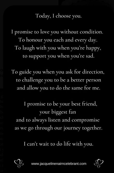 Vows To Future Husband, Vows To Boyfriend, Vow Inspiration Wedding, Engagement Vows Quotes, Common Wedding Vows, Ceremony Vows Script, I Vow To Love You, Wedding Vows Best Friend, Wedding Vows Letter