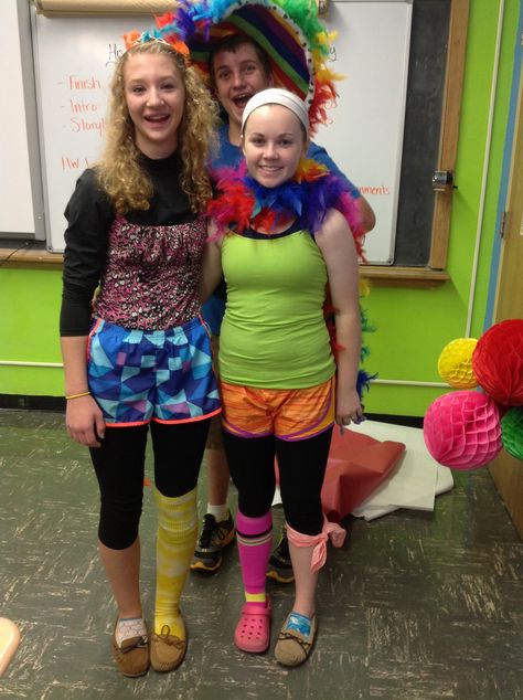 Wacky Wednesday at Sibley East! Crazy Spirit Day Outfits, Spirit Week Wacky Wednesday, Crazy Clothes Day At School For Teachers, Wacky Wednesday Ideas Outfits, Mismatch Spirit Day, Crazy Day Outfits For School, Tacky Dress Up Day, Mismatch Clothes Day At School, Mismatch Day Outfits