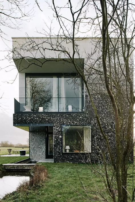 Flint House, Manor Estate, Waddesdon Manor, British Home, The Architect, House Garden, Built Environment, Contemporary Architecture, Contemporary House