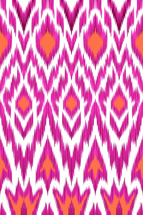 Ikat Art, Design Pattern Art, Fabric Print Design, Turkish Pattern, Textile Prints Design, Islamic Art Pattern, Textile Pattern Design, Ikat Design, Digital Borders Design