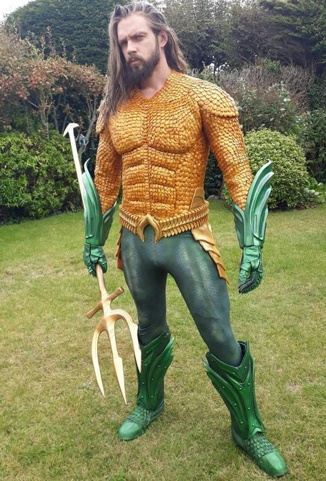 Aqua Man Costume, Aquaman Costume, Aquaman Cosplay, Aqua Man, Fotos Ideas, Now And Then Movie, Hero Costumes, Man Movies, Favorite Movie