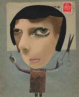 Ardith's Art Journal: Hannah Hoch and Mixed Media May Art Journal Page Hannah Hock, Hannah Hoch Collage, Hannah Höch, Hannah Hoch, Kunst Collages, John Heartfield, Dada Artists, Dada Collage, Dada Art