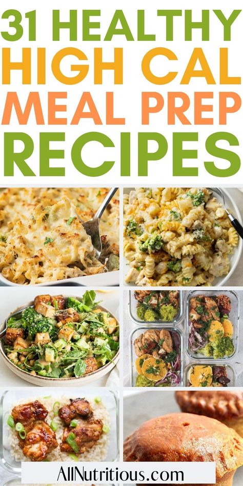 2000 Calorie Meal Prep, Cheap High Calorie Meals, High Calorie Salads, Bulking Meal Recipes, Cheap Weight Gain Meals, High Calorie Pasta Recipes, Meal Prep Ideas For Weight Gaining, Lunch Ideas For Weight Gain Meal Prep, High Calorie Recipes To Gain