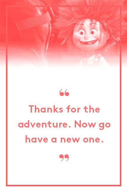 Over the last 20 years, Pixar has produced 14 feature films. Beginning with Toy Story in 1995, their movies have been filled with original, wonderfully designed characters, voiced by some of our favorite celebrities, from Emma Thompson to Ellen DeGeneres. Each film tells a new story from a new Life In A Year Movie Quotes, Inspiration For Graduates, Saddest Movie Quotes, Quotes From Inside Out Movie, Disney Quotes About Adventure, Disney Quotes For Graduation, Quotes From Up The Movie, Movie Quotes For Graduation, Disney Saddest Quotes