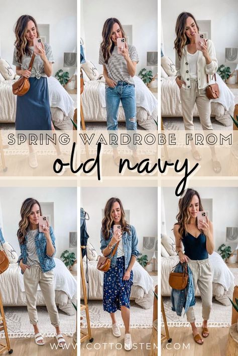 Navy Capsule Wardrobe, Mom Outfits Spring, Hijab Summer, Old Navy Outfits, Spring Summer Capsule Wardrobe, Summer Outfits Black Woman, Korean Summer Outfits, Summer Outfits Black, Outfits Hijab