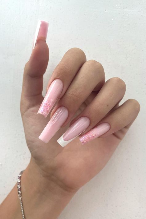 Milky Nails, Light Pink Nails, Vacation Nails, Nails 2024, Pretty Acrylic Nails, Best Acrylic Nails, Long Acrylic Nails, Cute Acrylic Nails, Perfect Nails