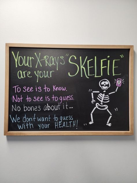 Chiropractic Halloween Humor, August Chiropractic Boards, October Chiropractic Boards, Chiropractic Office Aesthetic, Chiropractic Bulletin Board Ideas, Chiropractor Board Ideas, Chiropractic Marketing Ideas, Chiropractor Office Design, Chiropractic Humor