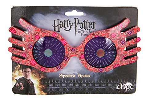 Luna Lovegood Spectrespecs, Luna Lovegood Costume, Harry Potter Luna, Costume Glasses, Classe Harry Potter, Harry Potter Luna Lovegood, Harry Potter Cosplay, Harry Potter Costume, Think Geek