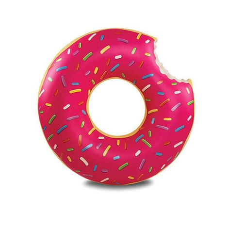 Donut Float, Donut Pool Float, Donut Pool, Giant Pool Floats, Inflatable Pool Toys, Safe Pool, Swim Float, Cute Donuts, Pink Donuts