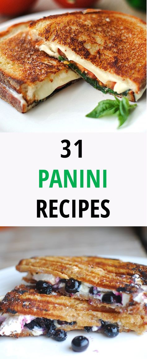 Use your panini press to make more than a typical panini. These panini recipe remixes will have you making the dopest sandwiches right at home. Best Panini Recipes, Panini Press Recipes, Breakfast Sandwich Maker Recipes, Sandwich Maker Recipes, Panini Recipe, Breakfast Sandwich Maker, Panini Recipes, Panini Sandwiches, Panini Press