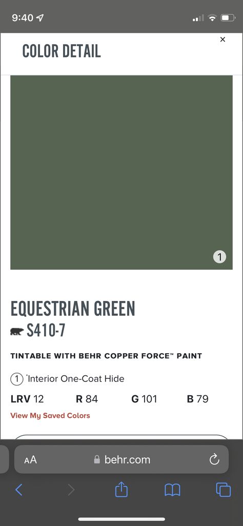 Equestrian Green Behr, Behr Olive Green, Behr Paint Dark Green, Behr Equestrian Green, Boys Bedroom Wall Color, Industrial Boys Rooms, Boys Bedroom Green, Home Office/gym, Olive Green Paints