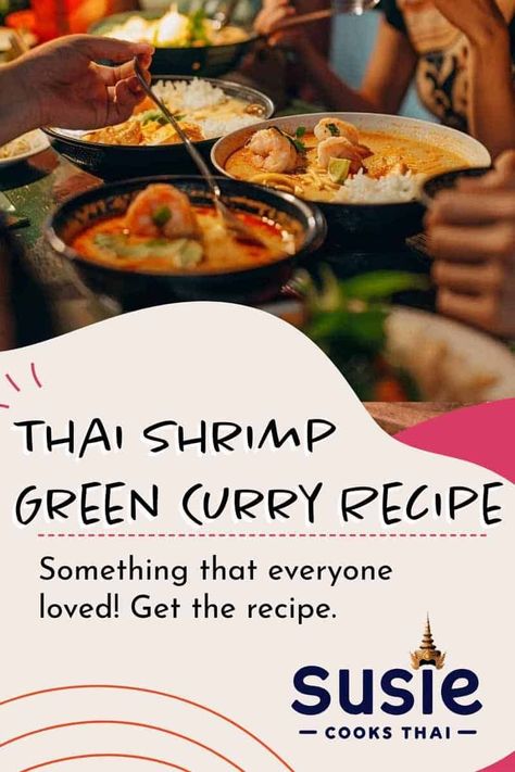 Indulge in the irresistible flavors of Thai Shrimp Green Curry! This creamy coconut-based curry features succulent shrimp, vibrant herbs, and a perfect blend of spices—something everyone loves. Get the recipe now! 🍤🌿🥥 #ThaiFood #CurryRecipes #ShrimpGreenCurry #EasyRecipes #CoconutCurry" Green Curry Recipes Thai Shrimp, Spicy Green Curry Recipes Thai, Shrimp Green Curry, Thai Green Prawn Curry Recipe, Green Curry Shrimp, Thai Green Curry Fish, Spice Tray, Green Curry Recipes, Thai Curry Recipes