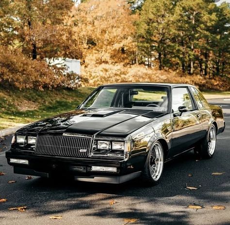 1987 Buick Grand National, Old School Muscle Cars, Car Speed, Buick Grand National, Car Man Cave, Car Organization, Gm Car, Grand National, Hot Rods Cars