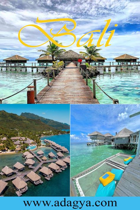 Bali has the best of luxury in terms of overwater bungalows for travelers who wants to travel for vacation in Indonesia. Bali With Kids, Water Bungalow, Overwater Bungalows, Bali Travel, 2025 Vision, Bungalow, Bali, Need To Know, Places To Visit