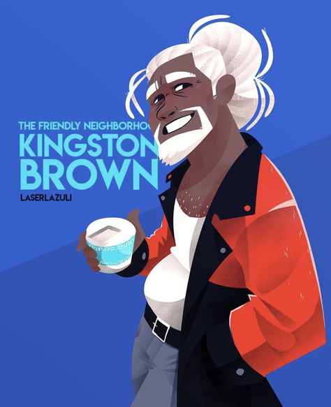 Kingston Brown, Human Cleric Dimension 20 Fanart, Unsleeping City, Critical Role Characters, Character Prompts, Dimension 20, Bad Kids, Dnd Art, D&d Dungeons And Dragons, Nerd Geek