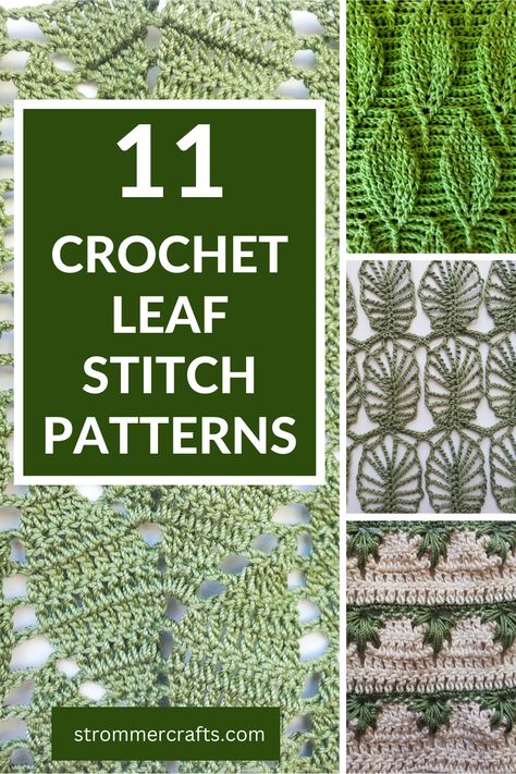 If you're looking for crochet patterns that incorporate leaves into them, then look no further! In this post we'll cover 11 Crochet Leaf Stitch Patterns that you can use to give your next project some leafy vibes. Filet Crochet Leaf Pattern, Crochet Falling Leaves Free Pattern, Crochet Leaf Edging And Borders, Free Leaf Pattern Crochet, Fern Crochet Pattern Free, Leaf Stitch Crochet Pattern, Crochet Leaf Square Pattern, Crochet Leaf Borders And Edges, Leaf Pattern Crochet Blanket