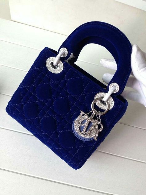 Navy Blue Bag, Expensive Bag, My Style Bags, Navy Bag, Luxury Bags Collection, Womens Designer Bags, Stylish Purse, Girly Bags, Blue Purse