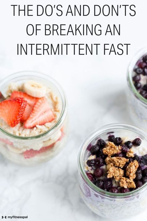 Break A Fast Foods, Intermittent Fasting Plan, Protein Shake Ingredients, Easy To Digest Foods, Fasting Plan, Fast Snack, Breakfast Oatmeal Recipes, What Can I Eat, February Nails