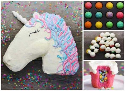 Summertime Cupcakes, Easy Unicorn Cake, Easy Vanilla Cupcakes, Unicorn Party Food, Pull Apart Cupcake Cake, Pull Apart Cake, Cupcake Photos, Pull Apart Cupcakes, Vanilla Cupcake Recipe