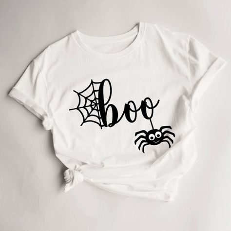 Halloween T Shirt Design Ideas, Diy Halloween Shirts For Women, Halloween T-shirt, Halloween T Shirt Ideas, Halloween Shirt Ideas, Diy Halloween Shirts, Cricut Halloween, Halloween T Shirts