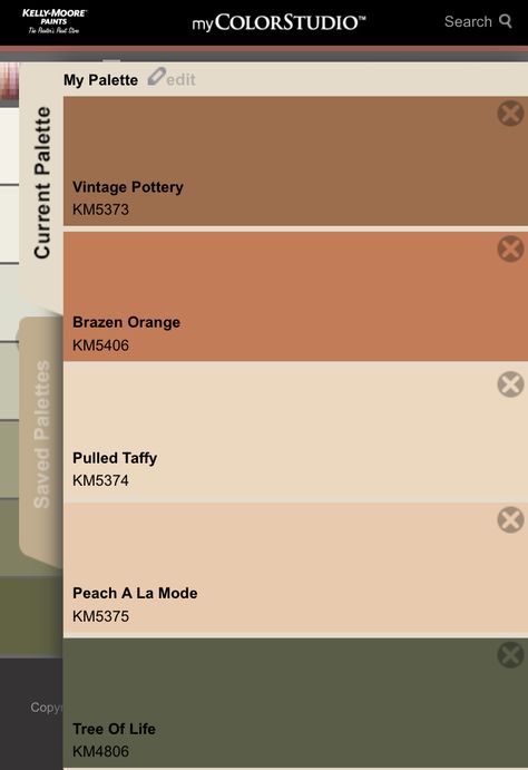 Earth Colors Kitchen, Apricot Interior, Apricot Room, Color Palette Earth Tones, Earth Colour Palette, Warm Neutral Paint Colors, Olive Green Paints, Mixing Paint Colors, Sunset Drive