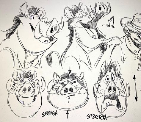 Tony Bancroft’s Instagram post: “Some examples of squash and stretch with a familiar character. This was a lesson in my Character Design class @apucinema @azusapacific .…” Squash And Stretch Character Design, Squash And Stretch Drawing, Squash And Stretch Animation, Animated Reference, 12 Principles Of Animation, Animation Tips, Principles Of Animation, Animation Sketches, My Character