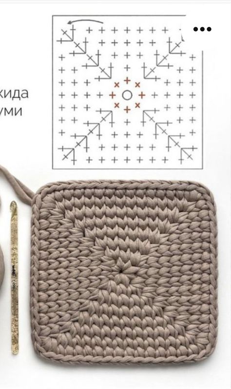 Square Crochet Pattern, Crochet Stitches Diagram, Crochet Mandala Pattern, Handmade Crochet Bags, Crochet Baby Toys, Square Crochet, Crochet Mandala, Crochet Keychain, Crochet Diagram