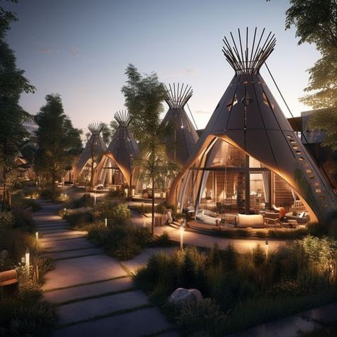 Dream Escape, Glamping Resorts, Housing Ideas, Mexico House, Book Flights, Eco Lodge, Unusual Homes, Resort Design, May Day