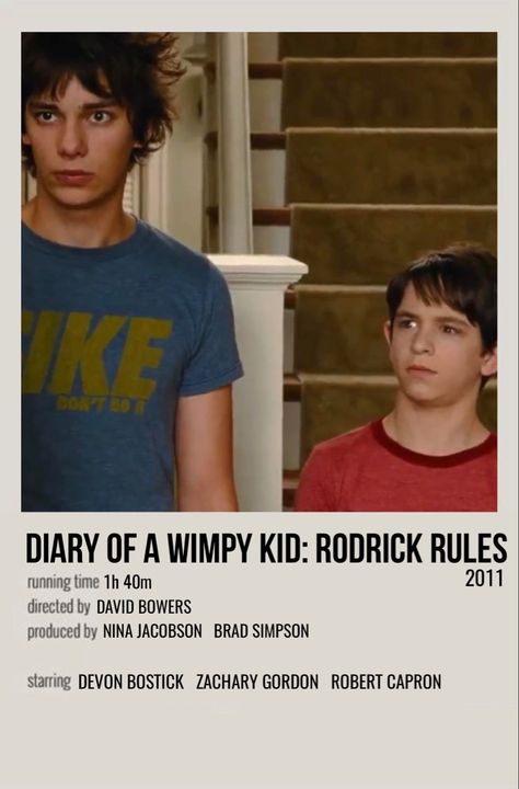 Diary Of A Wimpy Kid Movie Poster, Diary Of A Wimpy Kid Rodrick Rules, Diary Of A Wimpy Kid Poster, Rodrick Rules Poster, The Diary Of A Wimpy Kid, Diary Of A Wimpy Kid Rodrick, Diary Of Wimpy Kid, Wimpy Kid Rodrick, Kids Movie Poster