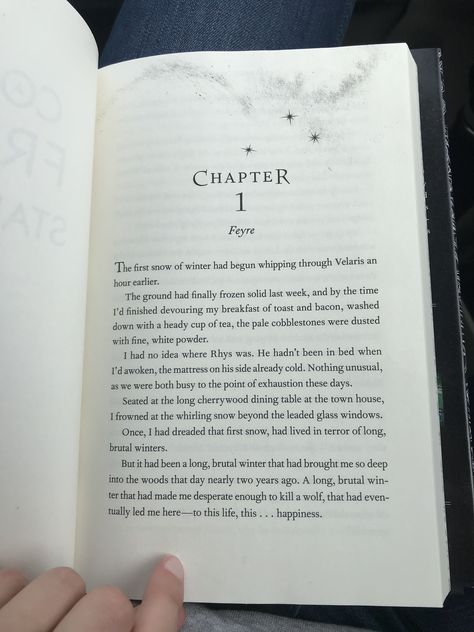 First page in ACOFAS :) got the book early Acotar Pages, Acotar Fanart, Sarah Maas, Sjm Books, Book Passage, Feyre And Rhysand, Acotar Series, Queen Of Everything, A Court Of Wings And Ruin